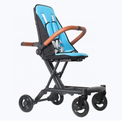 Factory Price One Hand Quick Folded Multifunction Light Pushing Stroller