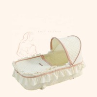 environmental light baby cradle ,small folding baby cot