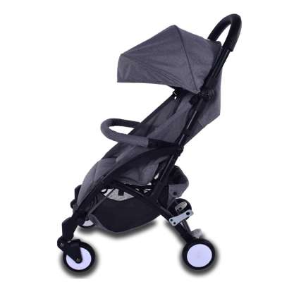 Mechanical Adjustable Backrest Baby Stroller Foldable Light Weight With EN1888